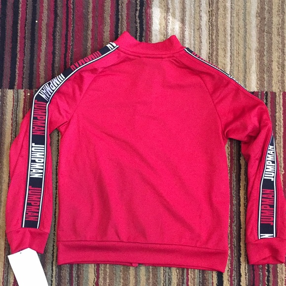 Graphic Jordan Kids Red Jumpman Jacket Boys Size L - Picture 6 of 6